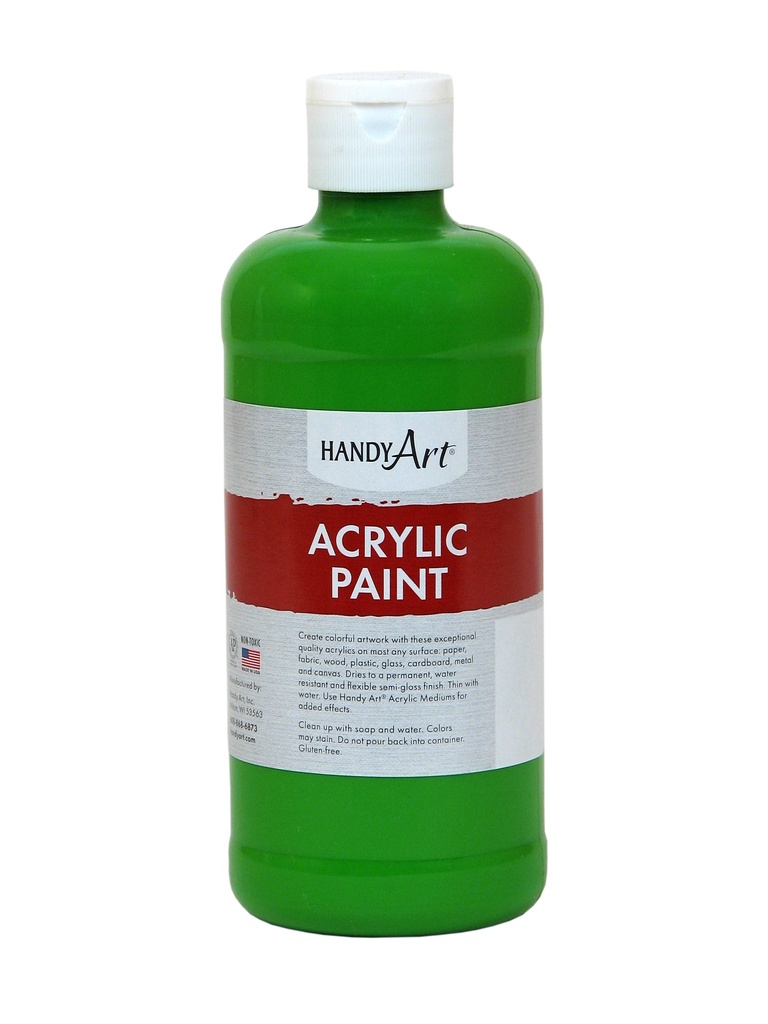 Handy Art Acrylic Paint 16oz Light Green **ND**