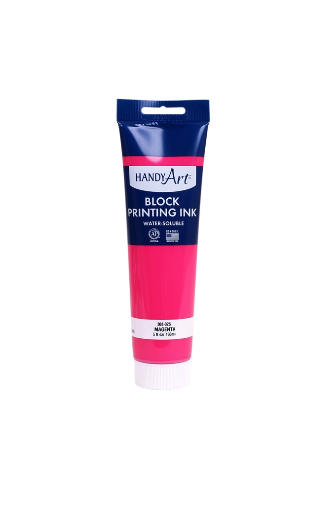 Handy Art Block Printing Ink Magenta 5oz **ND**