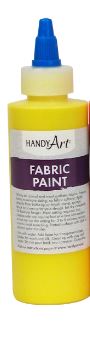 Handy Art Fabric Paint Canary Yellow 4 oz **ND**