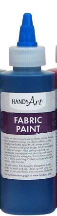 Handy Art Fabric Paint Phthalo Blue 4 oz **ND**