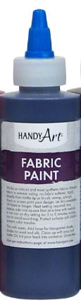 Handy Art Fabric Paint Violet 4 oz **ND**