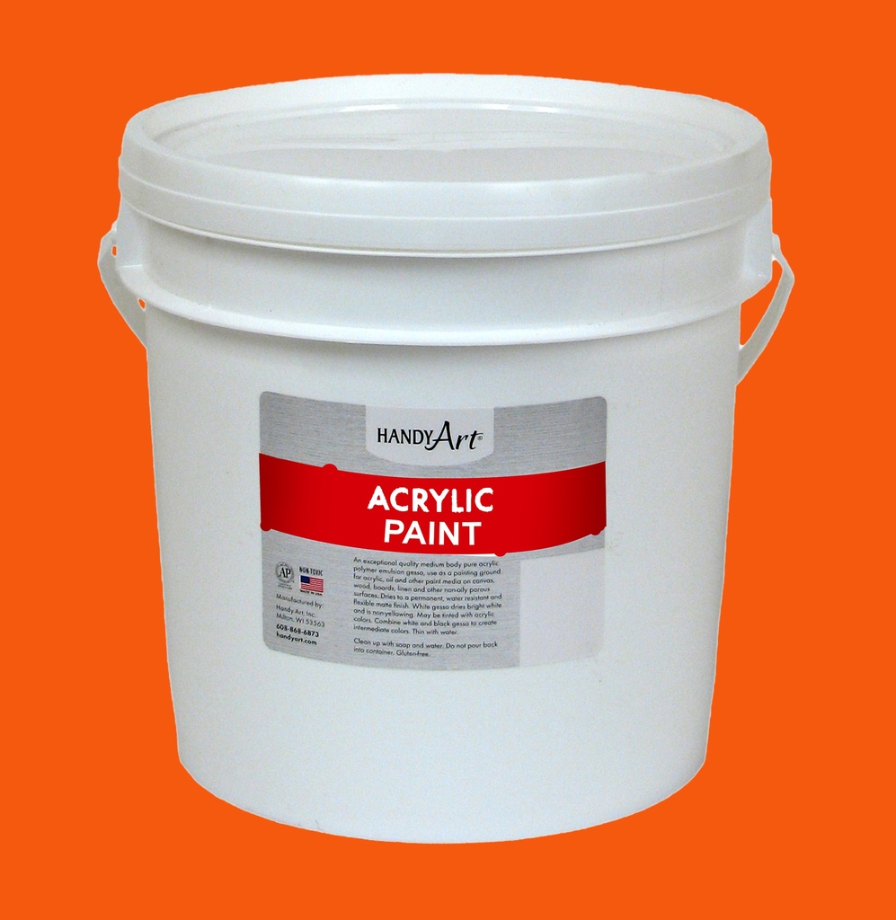 Handy Art Acrylic Paint Gallon Chrome Orange **ND**