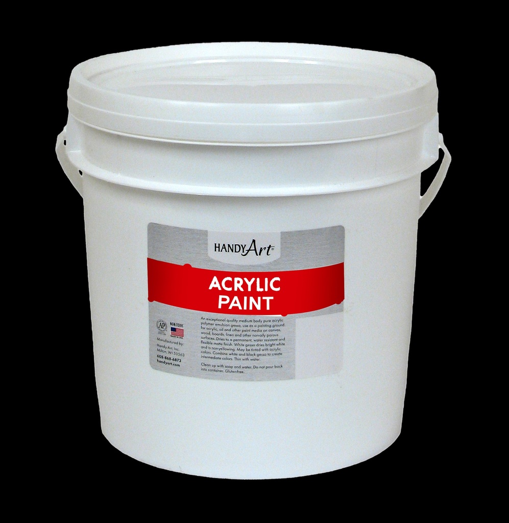 Handy Art Acrylic Paint Gallon Mars Black **ND**