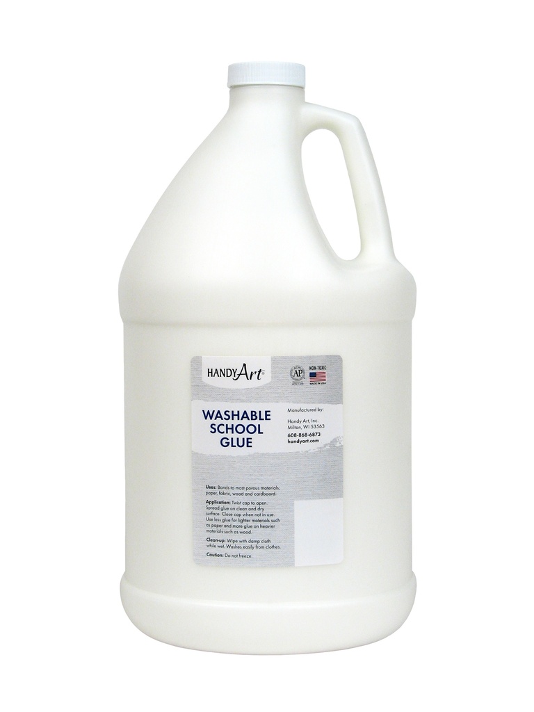 Handy Art Washable Glue 1 Gallon **ND**
