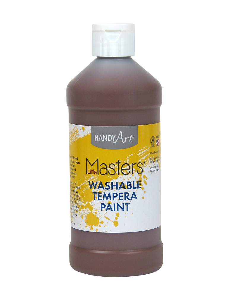 Handy Art Little Masters Tempera Brown 16 oz **ND**