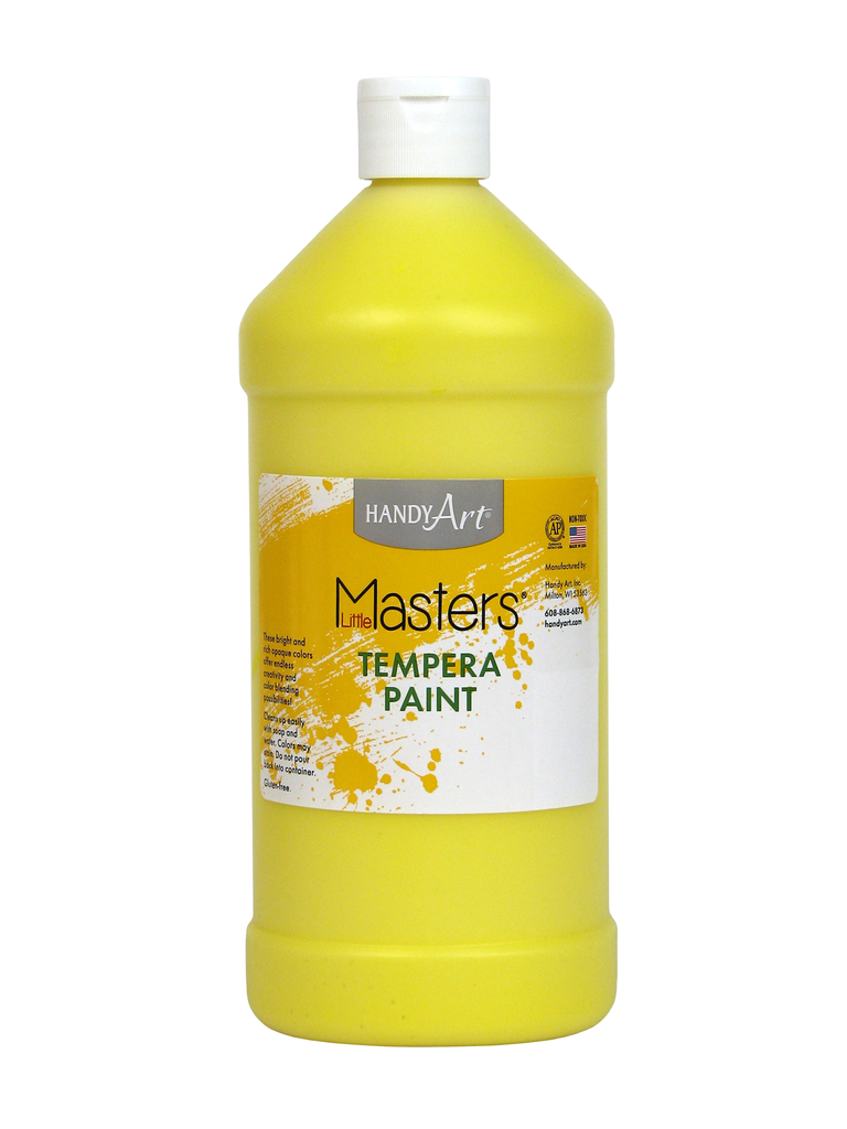 Handy Art Little Masters Tempera Yellow 32oz **ND**