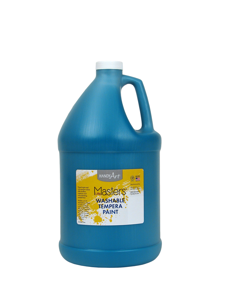 Handy Art Little Masters Tempera Turquoise Gallon **ND**