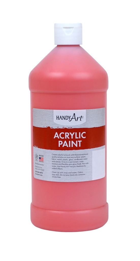 Handy Art Acrylic Paint 32oz Phthalo Red **ND**