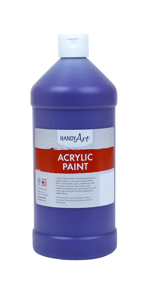 Handy Art Acrylic Paint 32oz Violet **ND**
