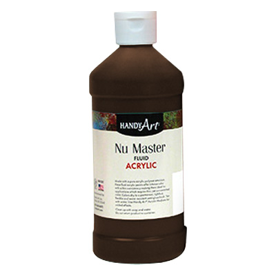 Handy Art Nu Master Fluid Acrylic Burnt Umber 16oz **ND**