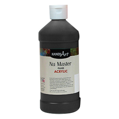 Handy Art Nu Master Fluid Acrylic Mars Black 16oz **ND**
