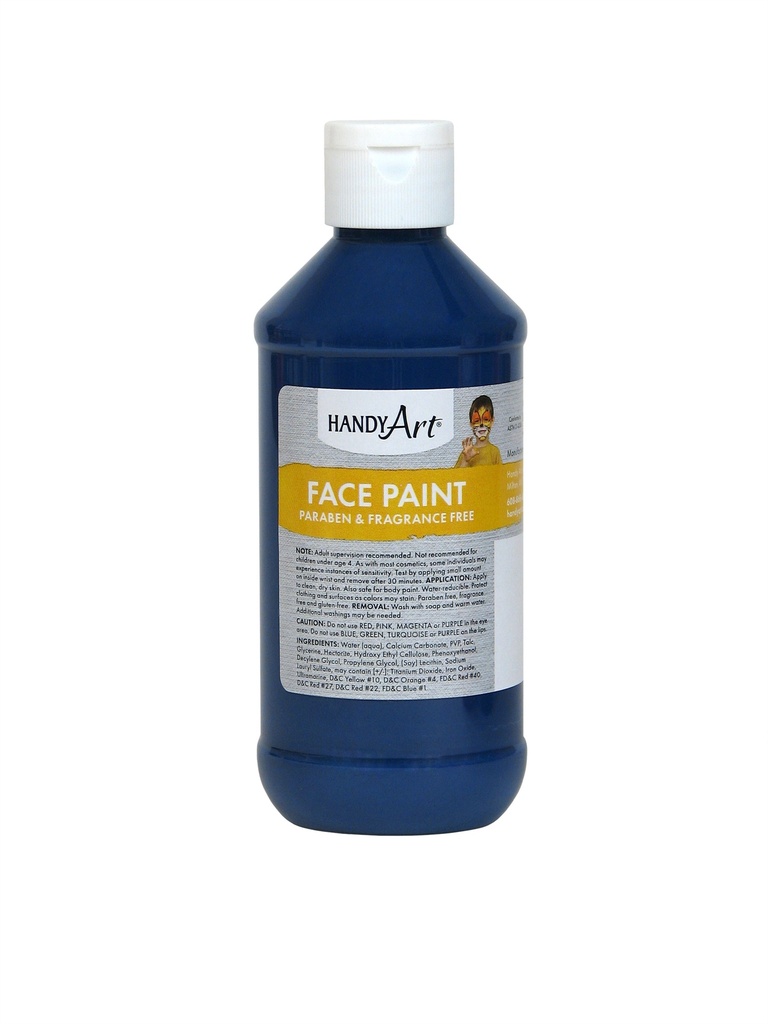 Handy Art Face Paint Purple 8oz **ND**