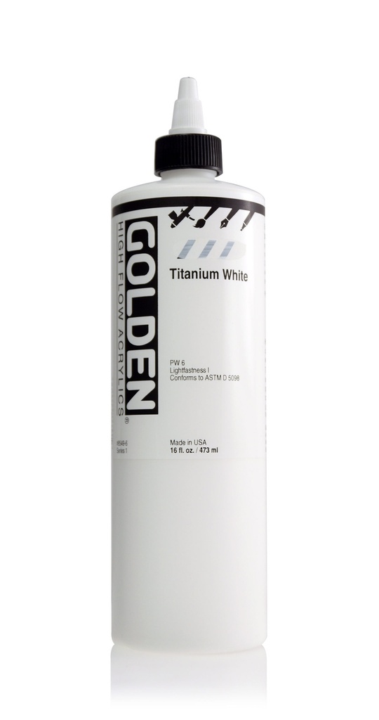 Golden High Flow 16oz. x 2 Titanium White S1 **SO** **ND**