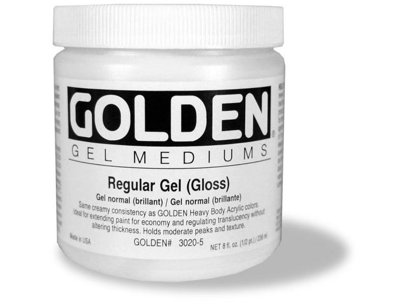 Golden Medium Regular Gel Gloss 128oz **SO** **ND**