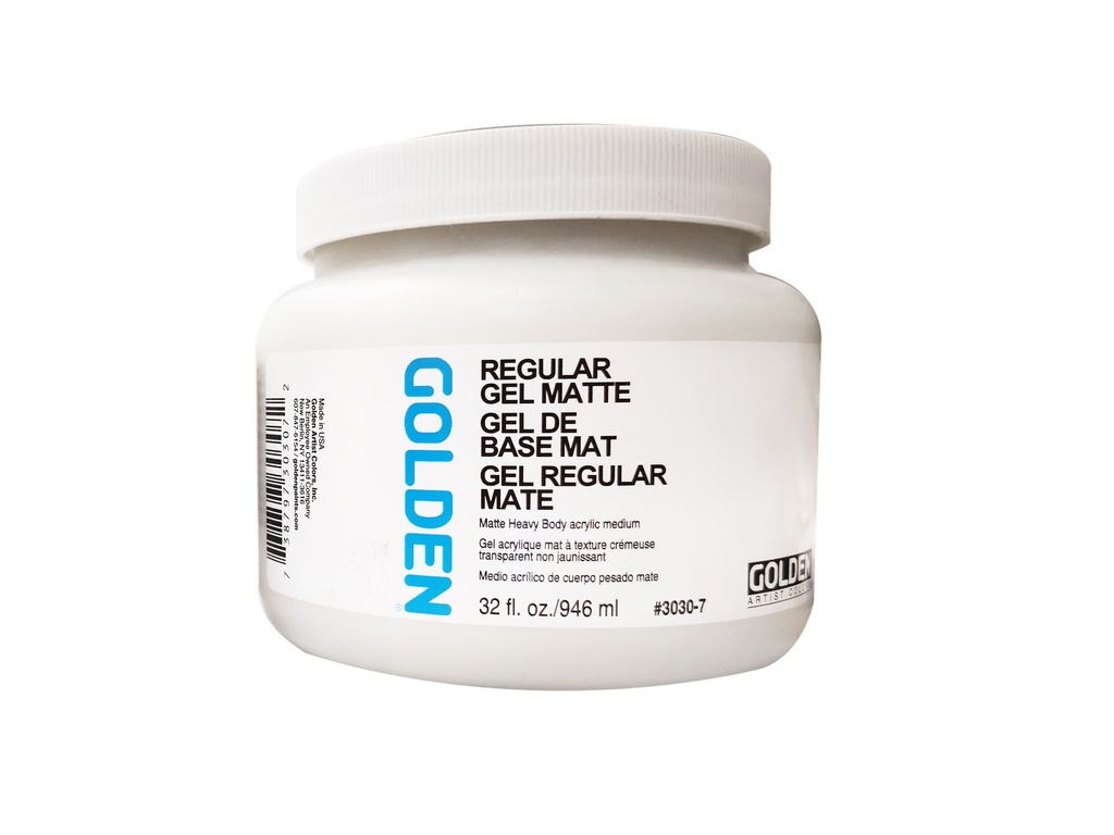 Golden Medium Regular Gel Matte 32oz **SO** **ND**