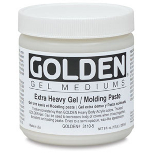 Golden Medium Extra Heavy Gel/Molding Paste 16oz **SO** **ND**
