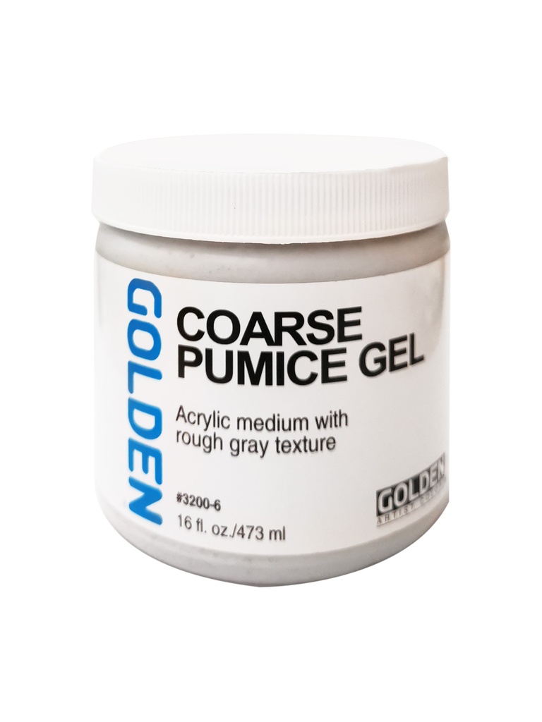 Golden Medium Course Pumice Gel 16oz **SO** **ND**