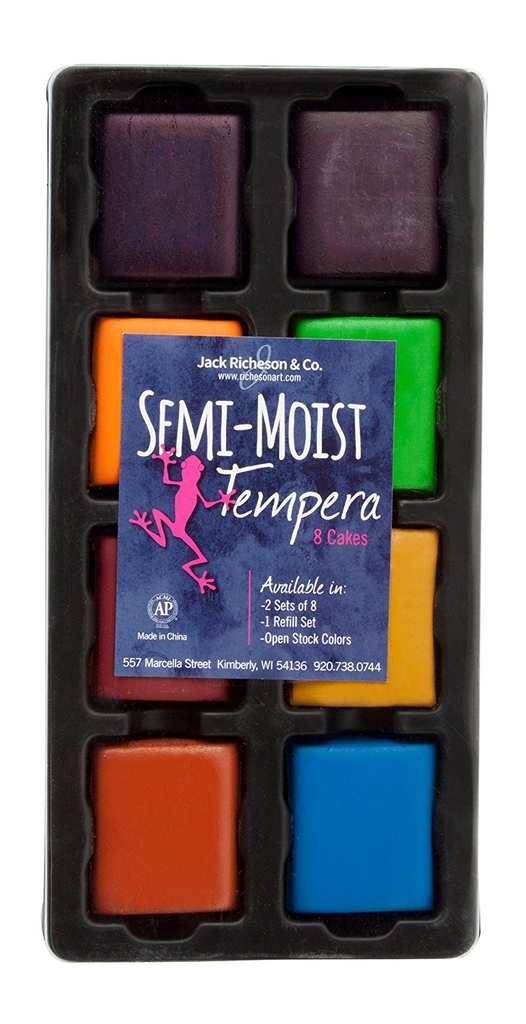 Richeson Tempera Semi-Moist 8 large **SO**
