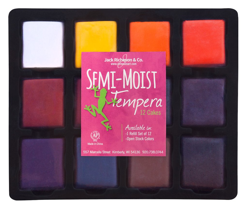 Richeson Tempera Semi-Moist 12 Large **SO**