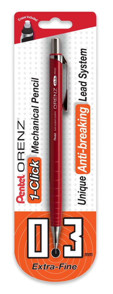 Pentel Mechanical Pencil Orenz - 0.3mm