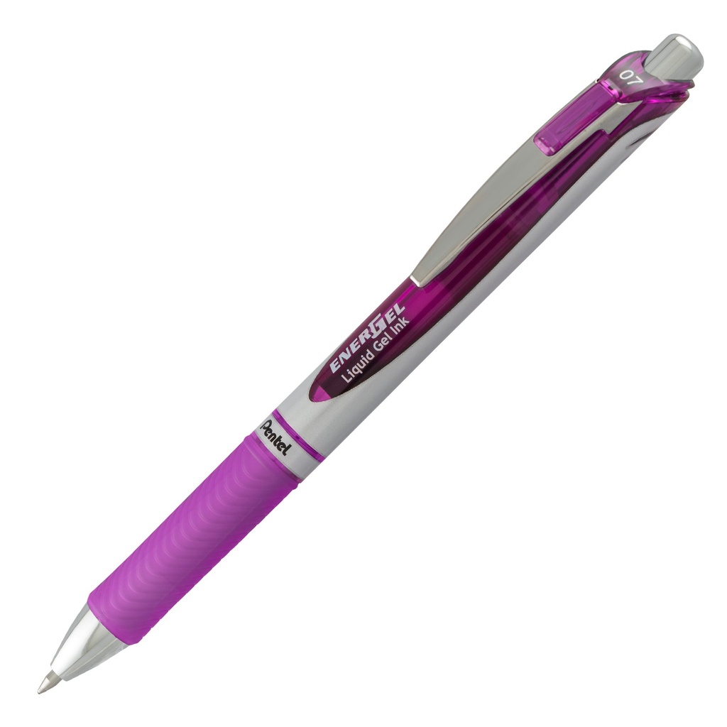 Pentel EnerGel Liquid Gel Pen 0.7mm Violet