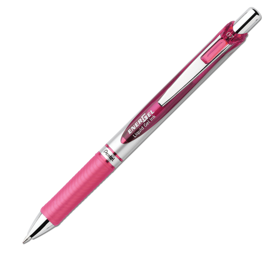Pentel EnerGel Liquid Gel Pen 0.7mm Pink