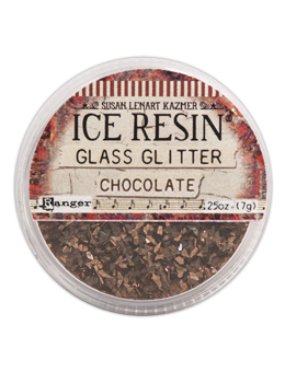 Ranger Ice Resin German Glass Glitter Chocolate **ND**