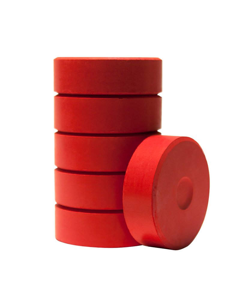 Tempera Blocks 6 Pack Funstuff Crimson