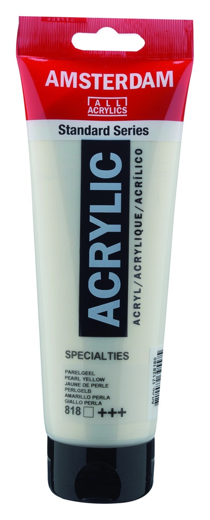 Amsterdam Standard Acrylic 250ML PEARL YELLOW 818 **ND** SO