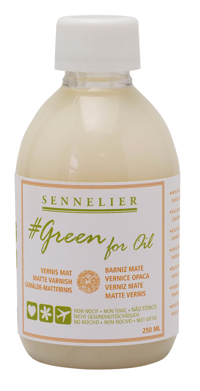 Sennelier Green For Oil - Mat Varnish 100ml/3.50oz.