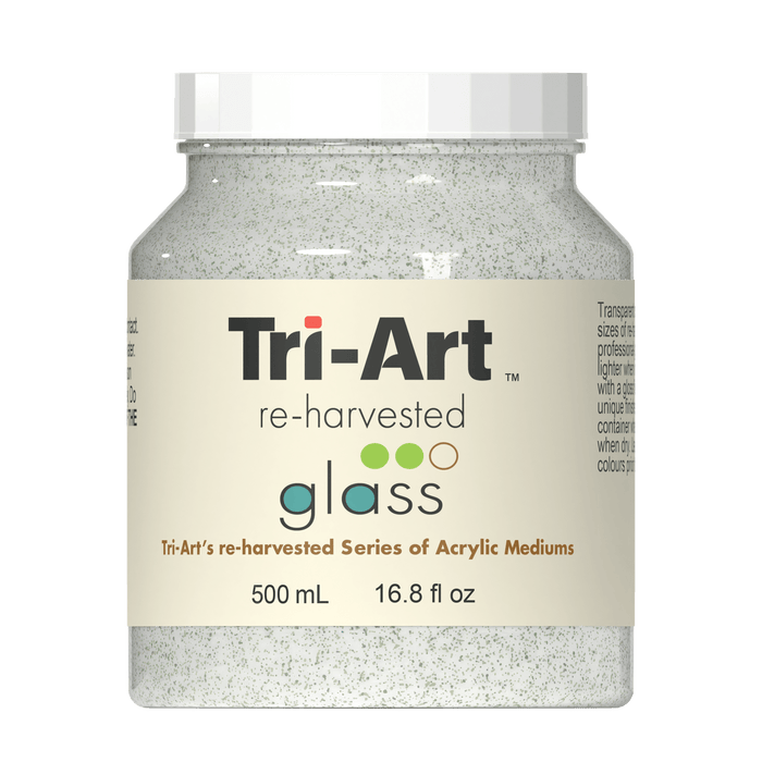 Tri-Art re-harvested Glass Medium 500ml / 16.9 oz