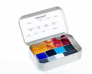 Stoneground Watercolour Palette - 12pc Calligraphy **ND**