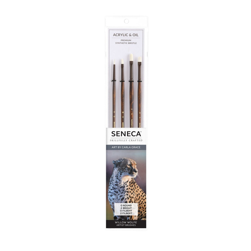 Willow Wolfe Seneca Artist Brush Details Set