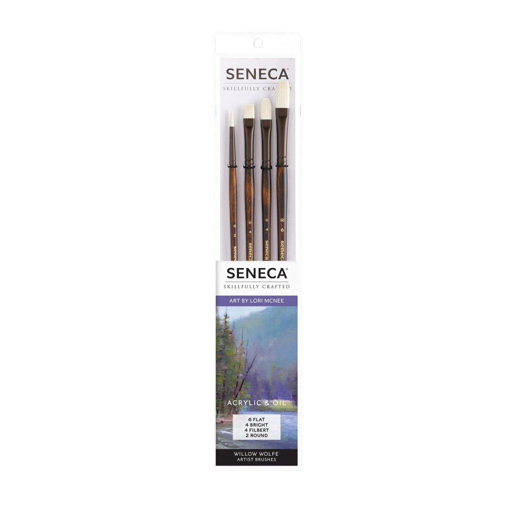 Willow Wolfe Seneca Artist Brush Plein Air Set