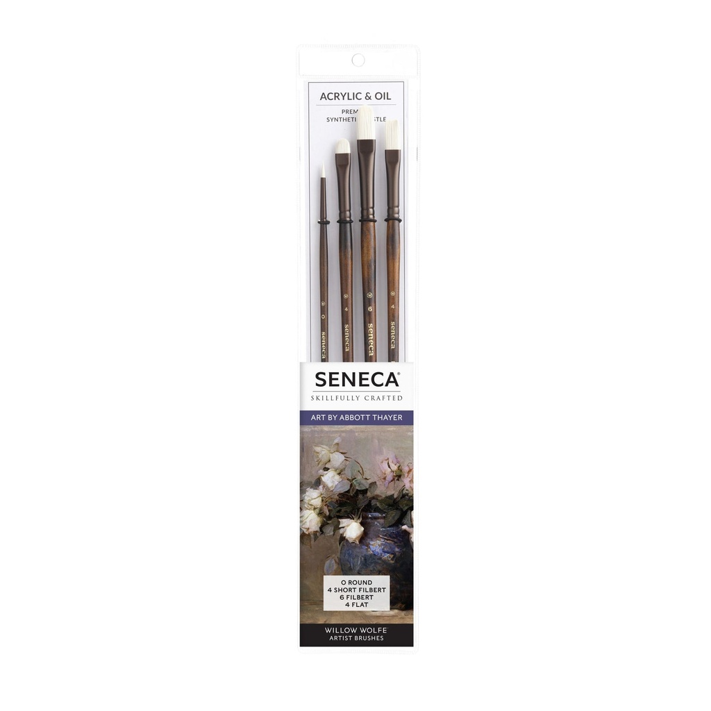 Willow Wolfe Seneca Artist Brush Studio Set