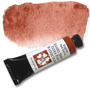 Daniel Smith Extra Fine Watercolours 15ml English Red Ochre S1 