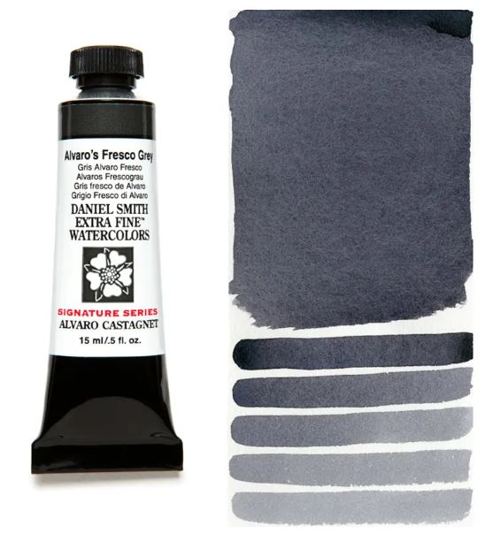 Daniel Smith Extra Fine Watercolours 15ml Alvaro's Fresco Grey S2 