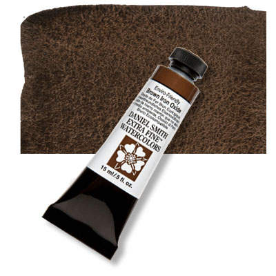 Daniel Smith Extra Fine Watercolours 15ml EF Brown Iron Oxide S2 