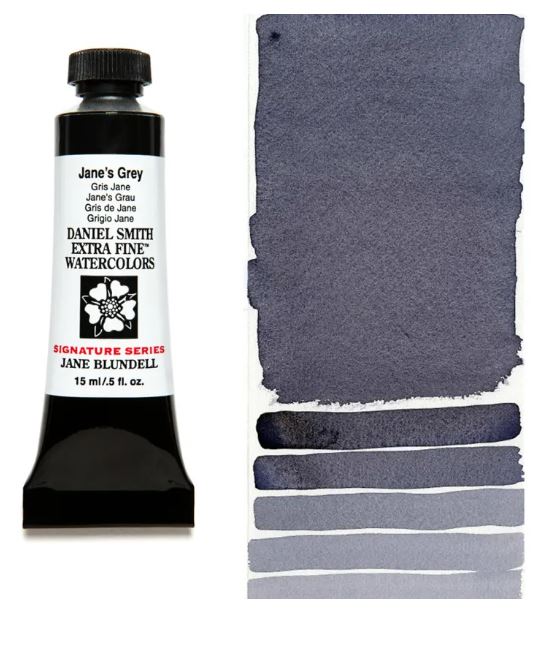 Daniel Smith Extra Fine Watercolours 15ml Jane's Grey S2  