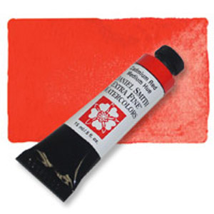 Daniel Smith Extra Fine Watercolours 15ml Cad Red Med Hue S3