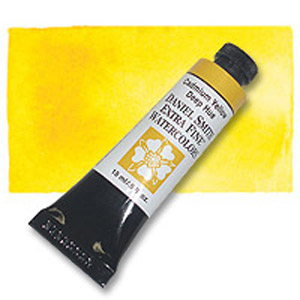 Daniel Smith Extra Fine Watercolours 15ml Cad Yellow Deep Hue S3