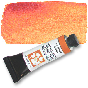 Daniel Smith Extra Fine Watercolours 15ml Permanent Orange S3