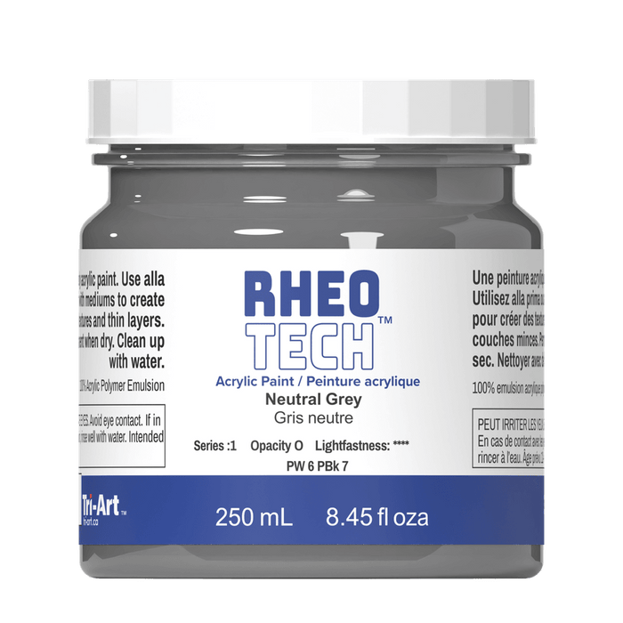 Rheotech Acrylic Neutral Grey 250ml S1