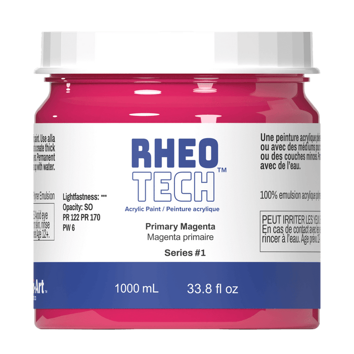 Rheotech Acrylic Primary Magenta 1000ml S1