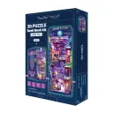 DIY Book Nook Kit: Cyber City w/ Dust Cover **ND**