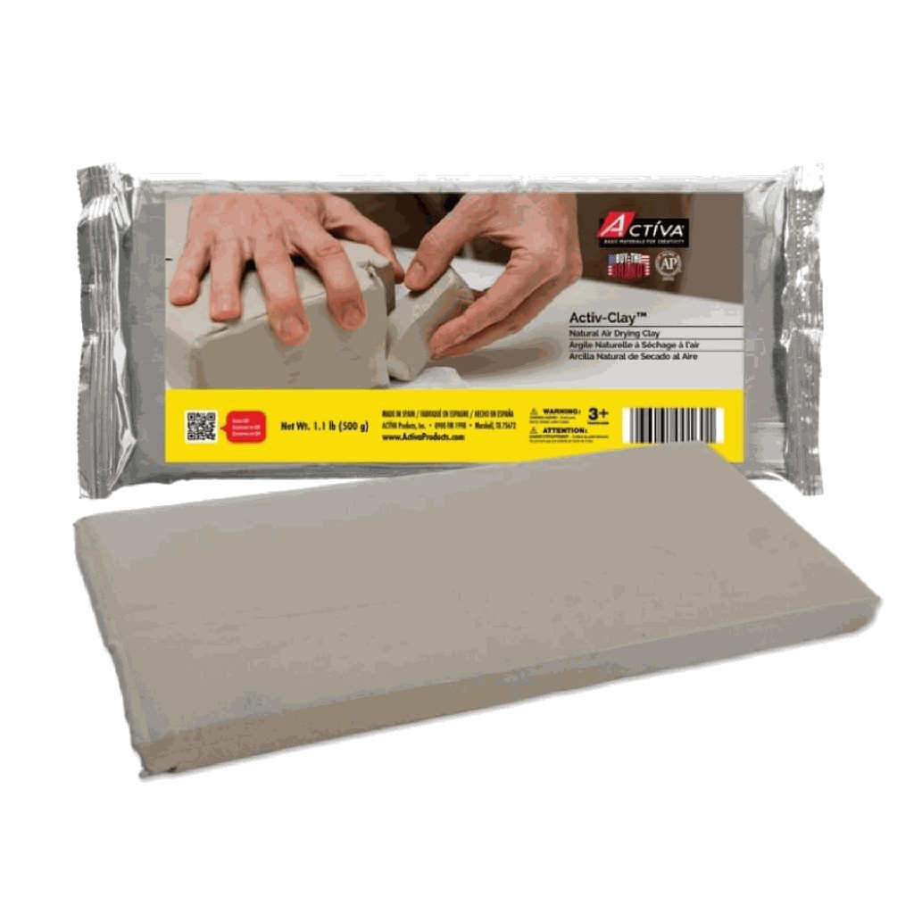 Activa Activ-Clay 1.1lb Natural White Air Dry Clay