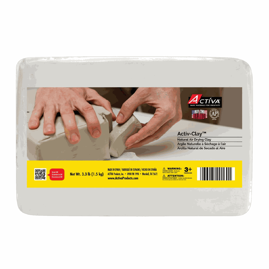 Activa Activ-Clay 3.3lb Extra White Air Dry Clay