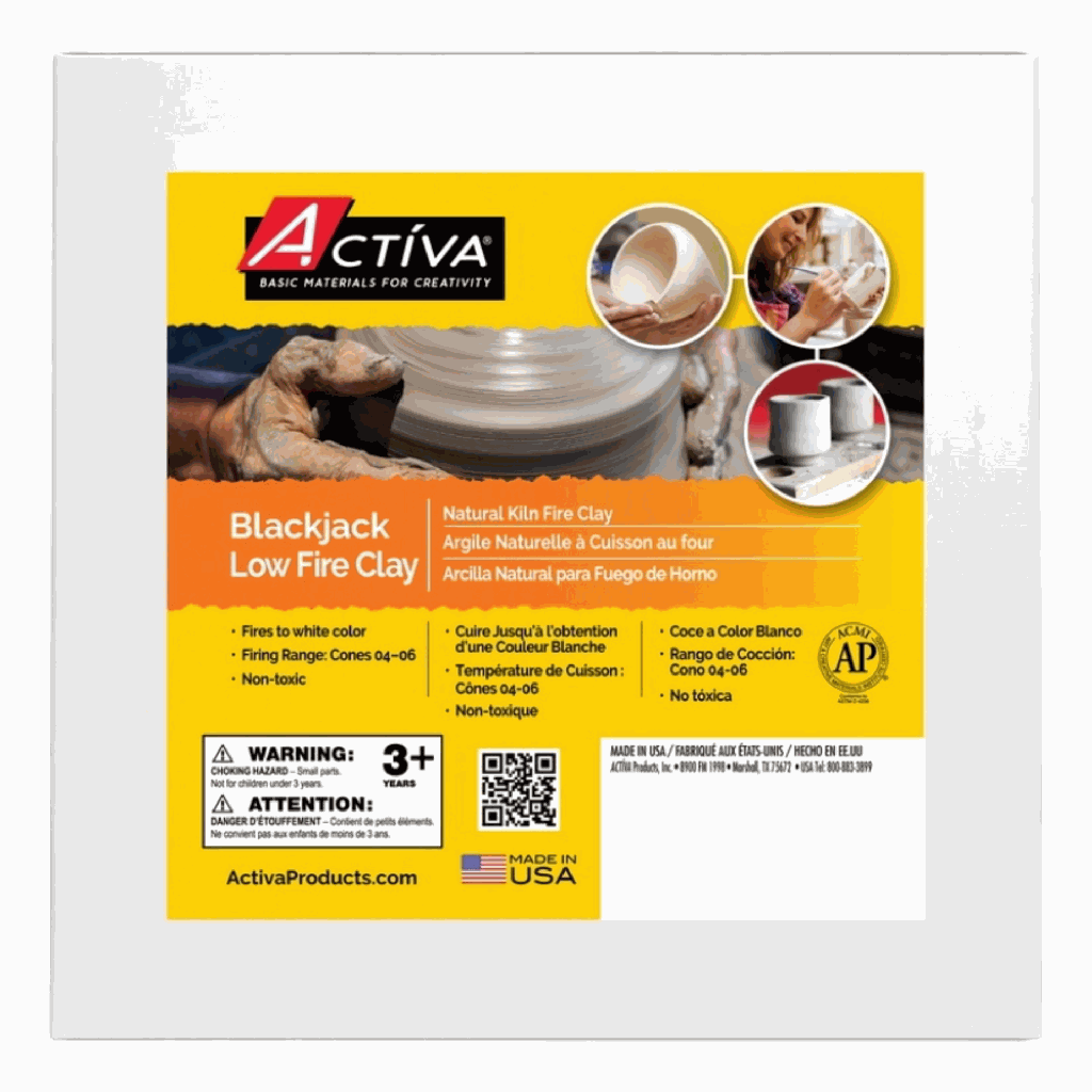 Activa Activ-Low Fire Clay (SS-2) Natural Kiln 20lb