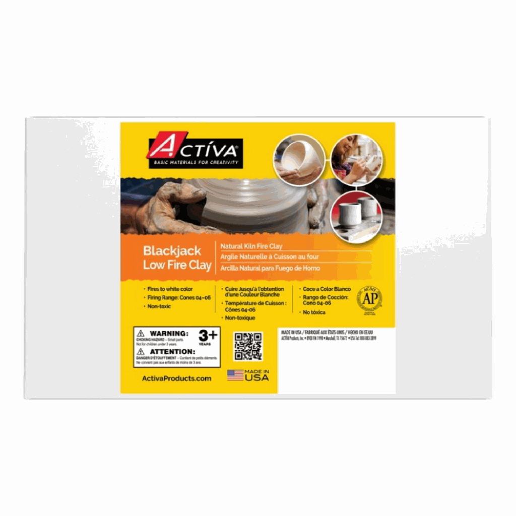 Activa Activ-Low Fire Clay (SS-2) Natural Kiln 50lb