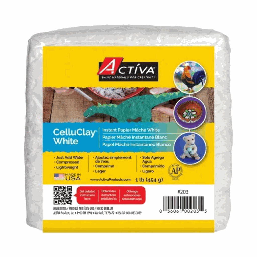 Activa CelluClay 1lb Box White